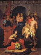Rosso Fiorentino Madonna Enthrouned with Ten Saints Spain oil painting artist